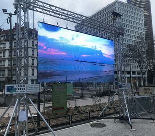 200 - 800W 야외 무대 LED 영상 벽, 임대 발광 다이오드 표시 스크린 P3.91