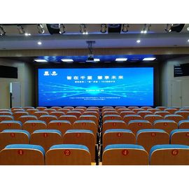 P3 광고를 위한 피치에 의하여 구부려지는 실내 LED 영상 벽 14 - 16 조금 회색 가늠자
