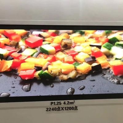 HD SMD 작은 지도된 표시판, 작은 피치에 의하여 지도되는 전시 P1.25 P1.5625 1R1G1B