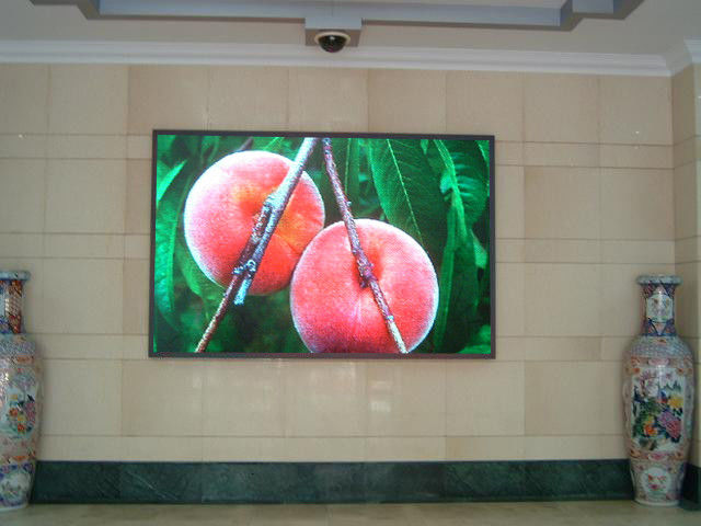 풀 컬러 P5 실내 LED 영상 벽 320*160mm 단위 VGA 경조