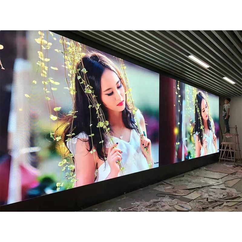 P2.5에 의하여 지도된 전시 영상 벽, 신성은 영상 벽 스크린 SMD 200를 - 750W 패널 힘 지도했습니다